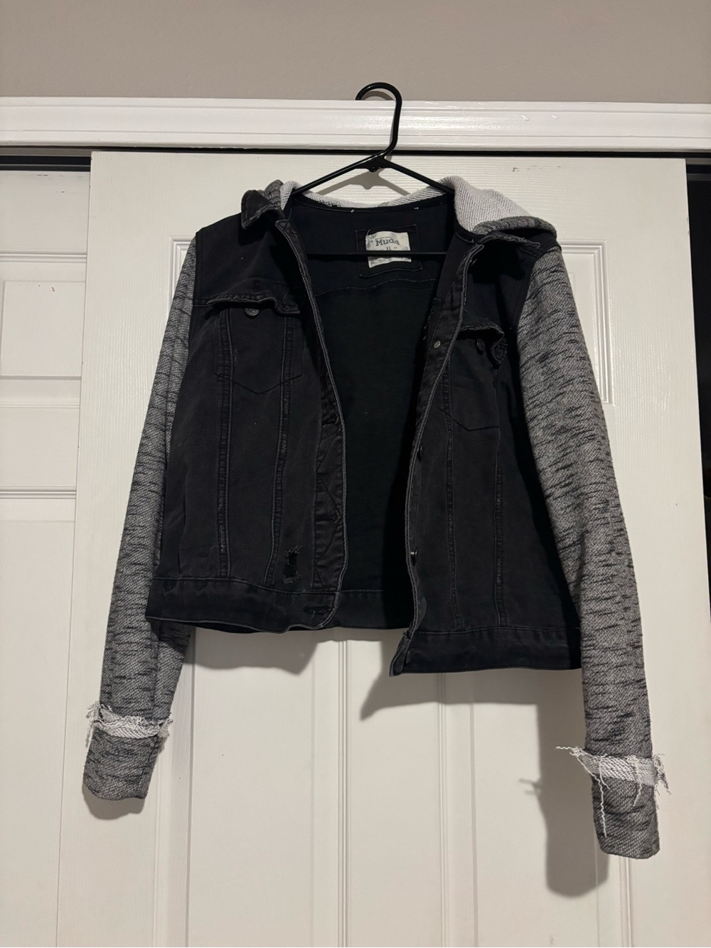 Denim Hooded Jacket
